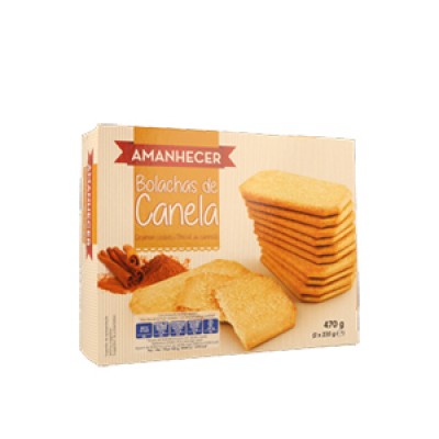 BOLACHA CANELA AMANHECER 470GR