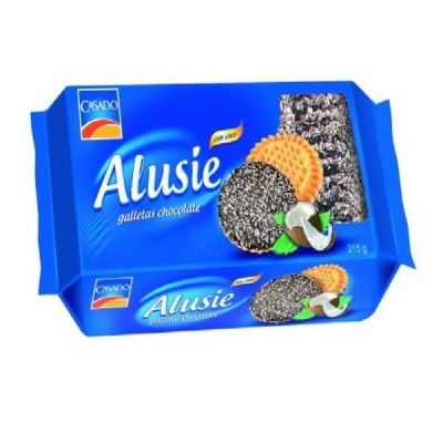 BOLACHA CHOC/COCO ALUSIE 215GR