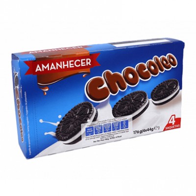 BOLACHA CHOCOLEO AMANHECER 176GR