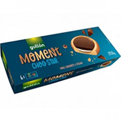 BOLACHA MOMENT CHOCO STAR GULLON 235.8GR