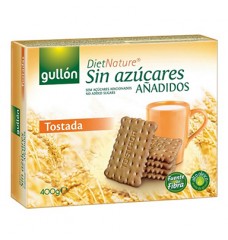 BOLACHA TOSTADA DIET NATURE GULLON 400GR