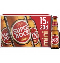 CAIXA SUPER BOCK MINI 15UND 200ML