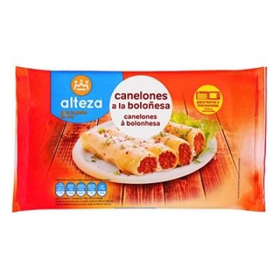 CANELONES BOLONHESA ALTEZA 500GR
