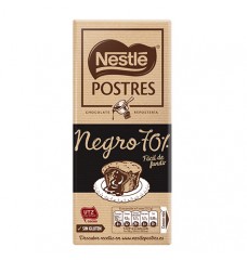 CHOCOLATE CULINARIA NEGRO 70% NESTLE 170GR