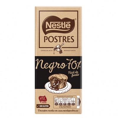 CHOCOLATE CULINARIA NEGRO 70% NESTLE 170GR