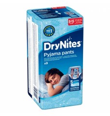 CUECA MENINO DRYNIGHTS 8-15 ANOS 9UND