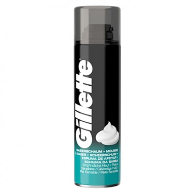 ESPUMA BARBEAR SENS/GILLETTE 200ML
