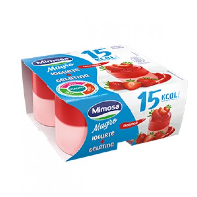 GELATINA IOG/MORANGO MIMOSA P4 480GR