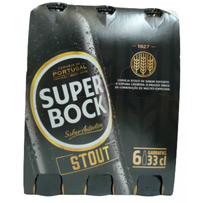 CERVEJA SUPER BOCK STOUT 330ML