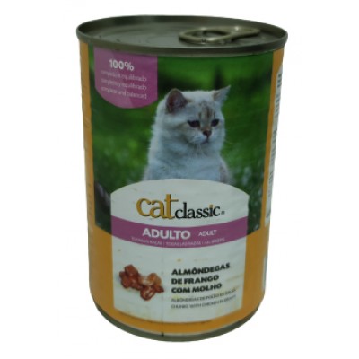 LATA CAT CLASSIC FRANGO 400GR