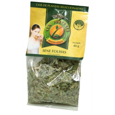 CHA SENE FOLHAS 100% 40GR