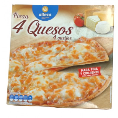 PIZZA 4 QUEIJOS ALTEZA 348GR