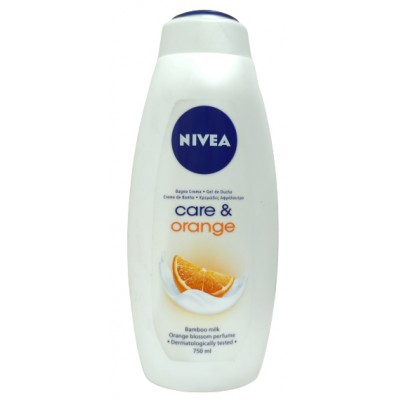 GEL BANHO NIVEA CARE&ORANGE 750ML