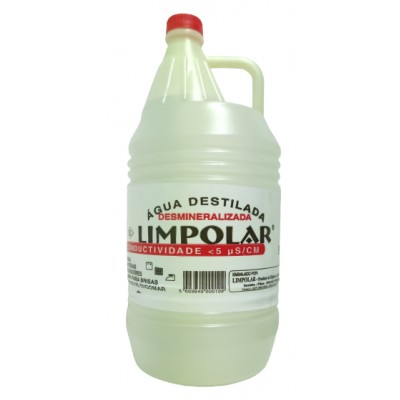 AGUA DESTILADA LIMPOLAR 5LT