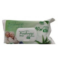 TOALHITAS FRESHNESS ADULTO 40UND