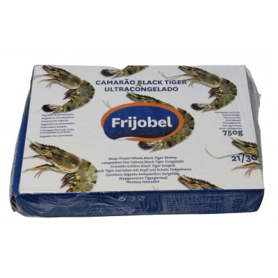CAMARAO BLACK TIGER 21/30 FRIJOBEL 750GR