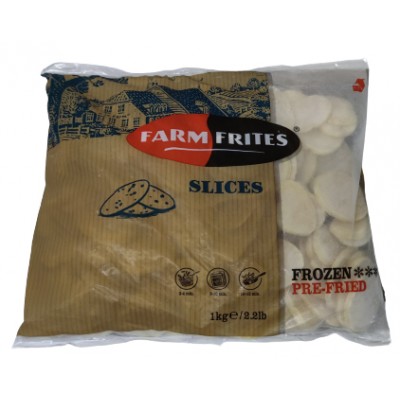 BATATA PRE FRITA RODELAS FARM FRITES 1KG