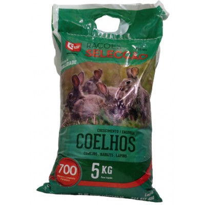 RACAO COELHOS MISTURA 5KG