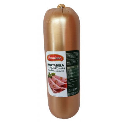 MORTADELA PORCO C/AZEITONA KG