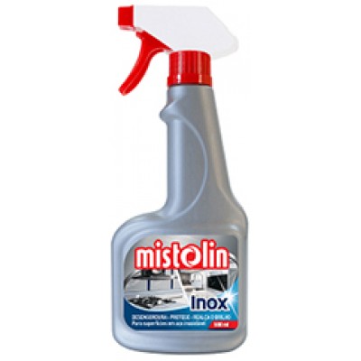 LIMPA INOX SPRAY MISTOLIN 500ML