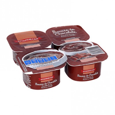 MOUSSE CHOCOLATE AMANHECER P4 240GR