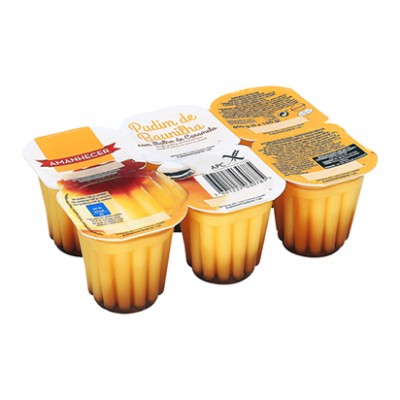 PUDIM BAUNILHA AMANHECER P6 600GR