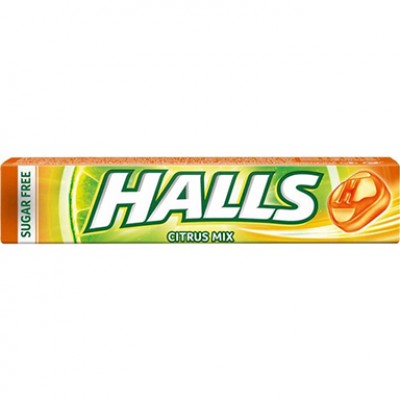 REBUCADOS HALLS MIX CITRUS 32GR