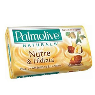 SABONETE PALMOLIVE LEITE AMENDOA 90GR