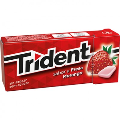 TRIDENT MORANGO S/ACUCAR 14.5 GR