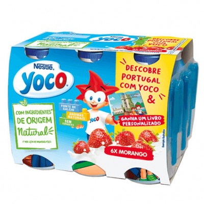 YOCO DRINK MORANGO P6 515ML
