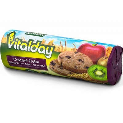 BOLACHA CROCANT FRUT/AVEIA GULLON 300GR