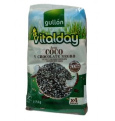 TORTITAS ARROZ CHOC/COC/VITALDAY P4 117.6GR